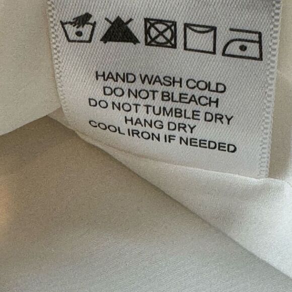 NBD Como La Flor Suit Dress Women’s XS Ivory Shawl Collar Power Suit NWT - Picture 13 of 13